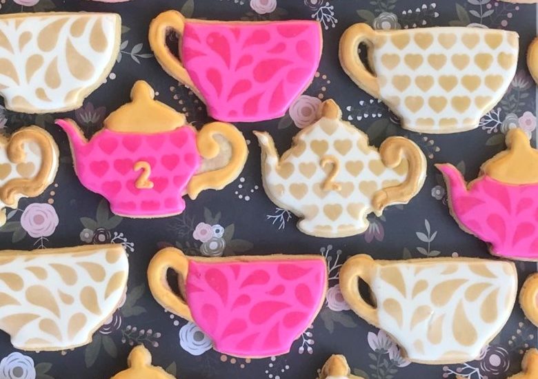 Tea party cookies