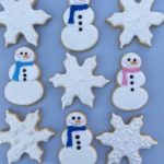 Snowmen and Snowflake cookies