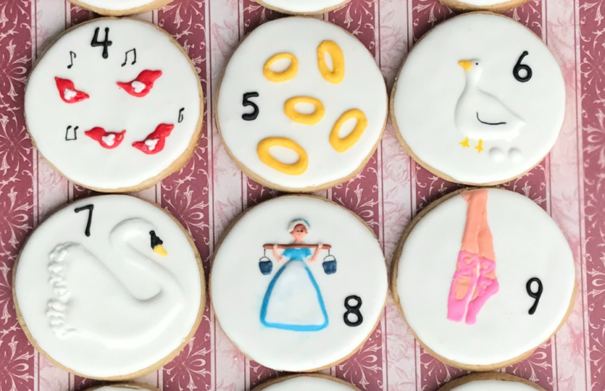 12 Days of Christmas cookies