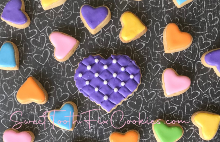 Mini Heart Cookies