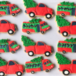 Christmas Tree Truck Cookies