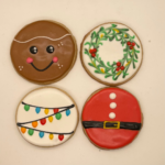 Circle Christmas Cookies