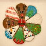 Christmas Wheel Cookies