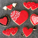 Valentine Heart Cookies